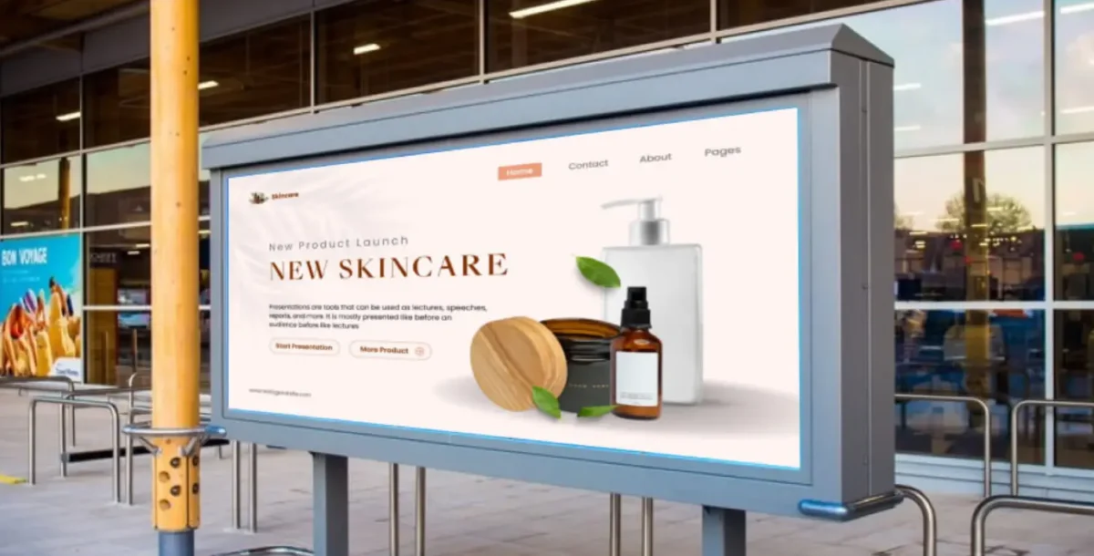 outdoor digital signage for business