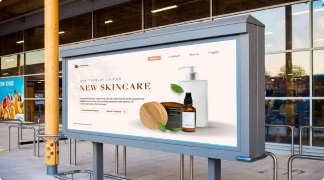 outdoor digital signage for business